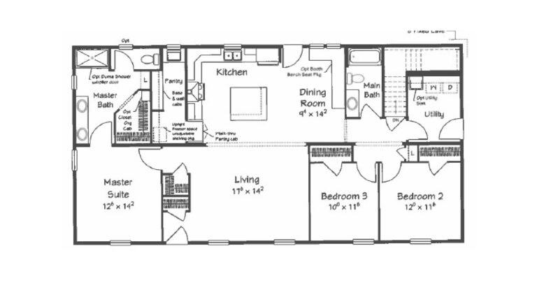 Lafayette floorplan enlarged