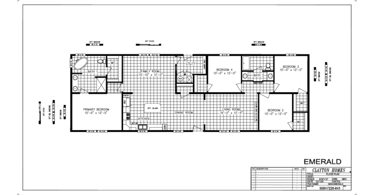 Clayton Emerald Floor Plan