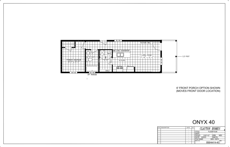 Onyx46 Floor plan