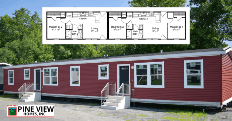 Single Wide Homes Ready to Go This September at Pine View Homes